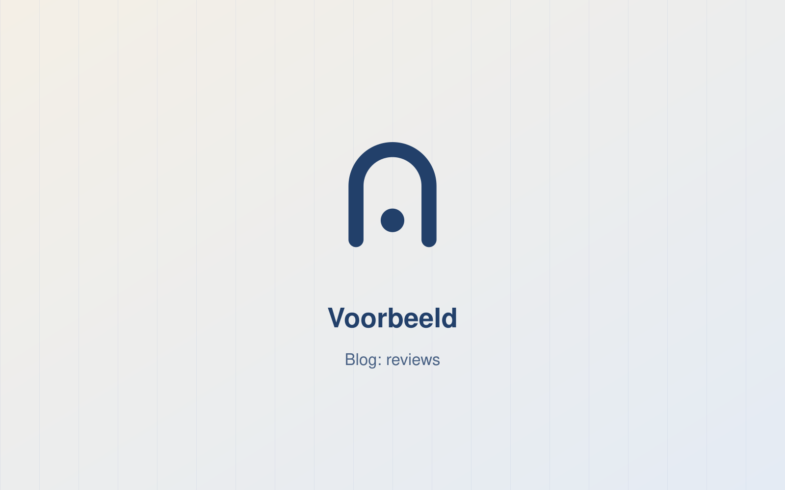 [Voorbeeld] Omslagfoto over reviews